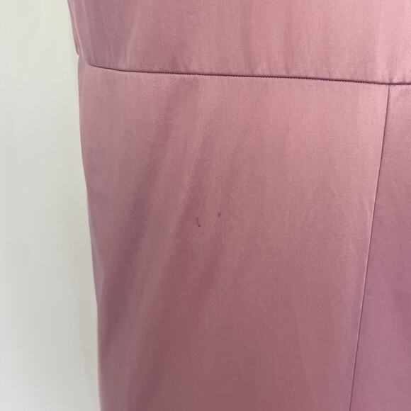 Vintage Vassarette Maxi Nightgown Size Medium Purple Silky Lingerie Chemise 90s - Picture 8 of 16